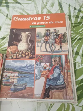 Lote revistas punto de cruz