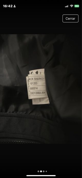 Cazadora de cuero moto carretera