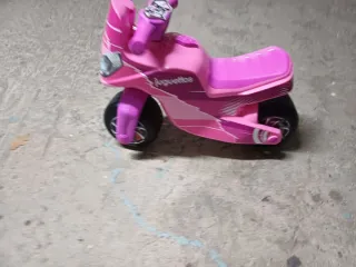 Moto infantil rosa