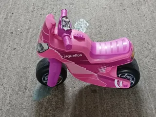 Moto infantil rosa