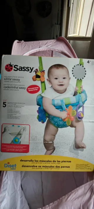 Sillita saltador para bebé