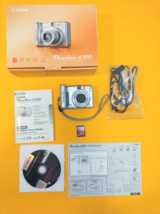 Canon Powershot A700 MP Digicam Sensore CCD + SD