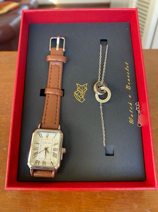 Orologio Elegante marone
