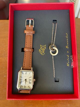 Orologio Elegante marone