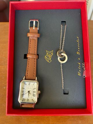 Orologio Elegante marone