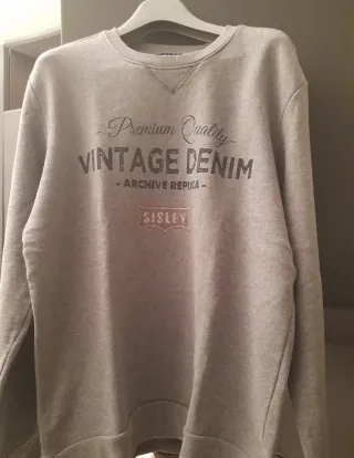Felpa vintage uomo Sisley