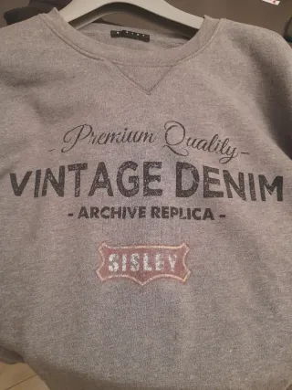 Felpa vintage uomo Sisley