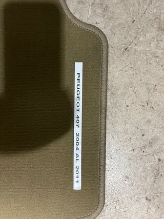 Alfombrillas Peugeot 407 (2004-2011)