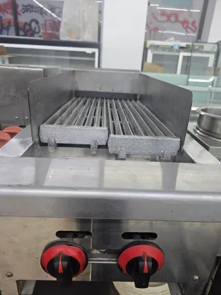 Parrilla de gas comercial