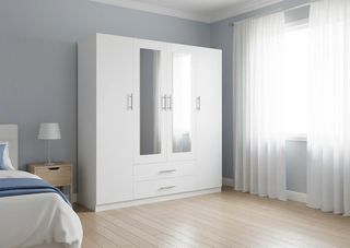 Armario 4 puertas con cajones ¡PÁGALO EN CASA!