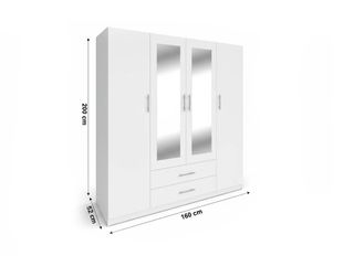 Armario 4 puertas con cajones ¡PÁGALO EN CASA!