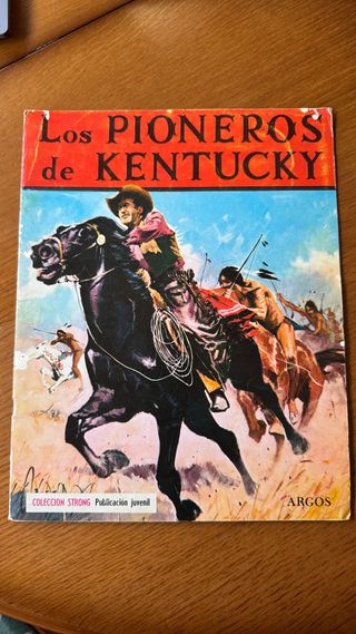 Revista vintage Los pioneros de Kentucky