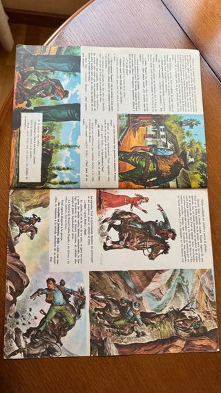 Revista vintage Los pioneros de Kentucky