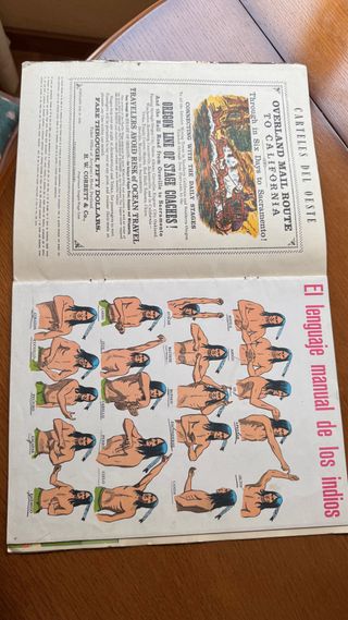 Revista vintage Los pioneros de Kentucky