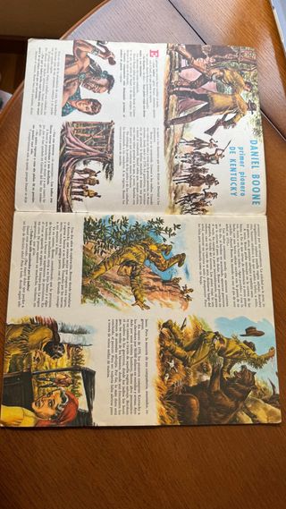 Revista vintage Los pioneros de Kentucky