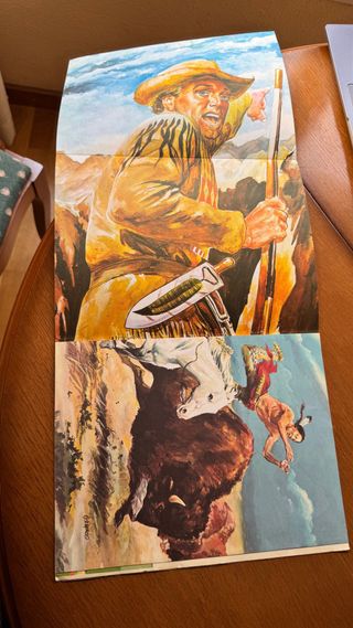 Revista vintage Los pioneros de Kentucky