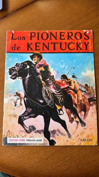 Revista vintage Los pioneros de Kentucky