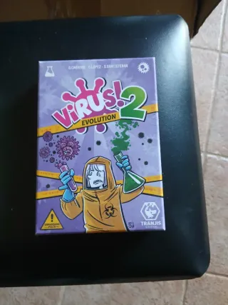 Juego de mesa Virus! y Virus! 2 Evolution