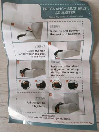 Adaptador cinturón embarazada