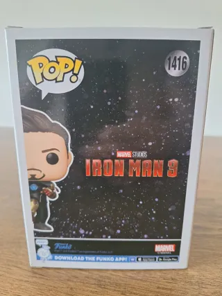 Funko Pop Tony Stark 1416 Lucca Comics Special Edi