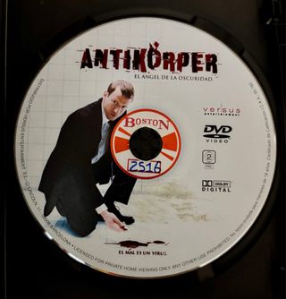 ANTIKORPER DVD Perfecto Estado