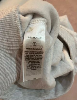 Pantalón chándal jogger gris Primark XS nuevo
