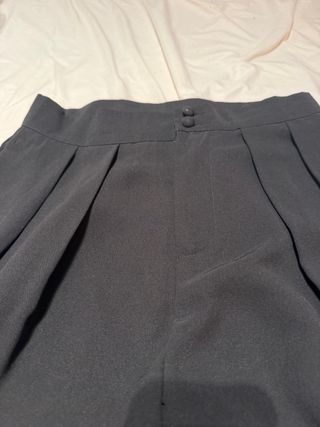 Conjunto traje pantalón y chaleco negro