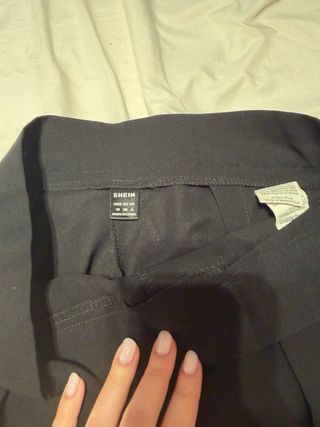 Conjunto traje pantalón y chaleco negro