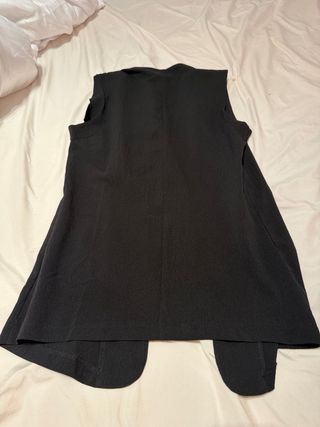 Conjunto traje pantalón y chaleco negro