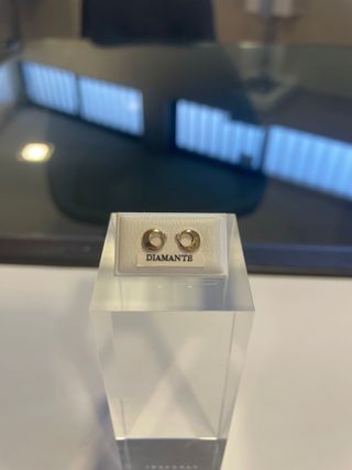 Pendientes Diamante Oro 18K