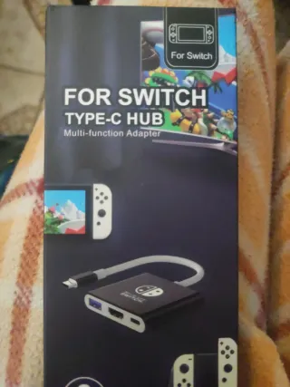 Adaptador Hub Tipo-C para Switch