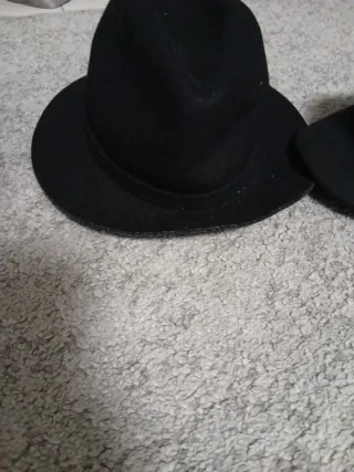 Set 2 cappelli donna neri