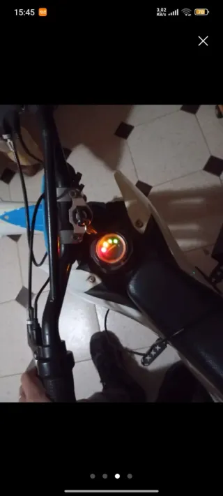 Moto eléctrica cross