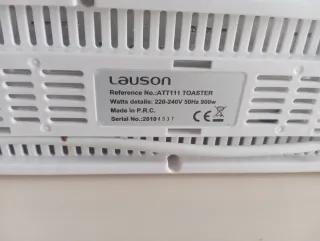 Tostadora Lauson una ranura