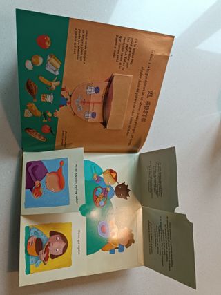 Libro infantil interactivo Mi mundo:los 5 sentidos