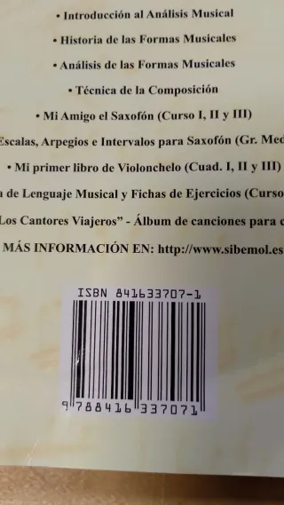 Libro de música