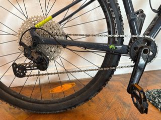 Bicicleta Cannondale Negra.