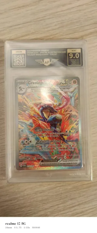 Carta Pokémon Greninja GX 358/167