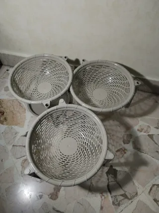 Scaffale portaoggetti 3 ripiani grigio