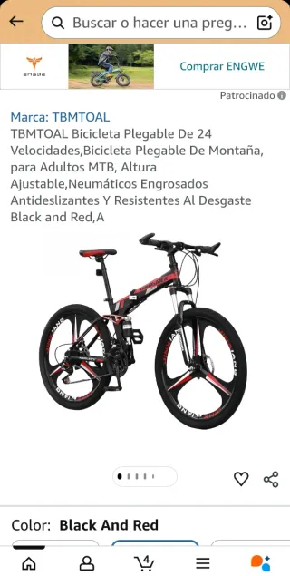 Bicicleta Plegable LMOVE