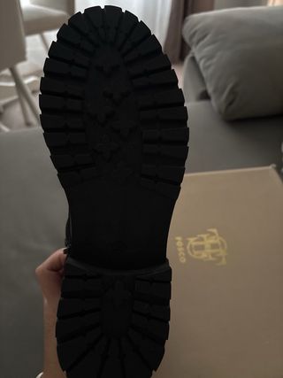 Botas de piel Fosco marrones