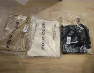 Pantalón Chino Mujer Polo Club Negro