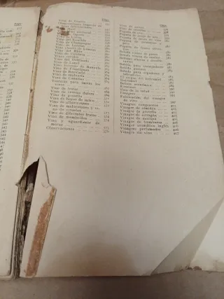 Libro enología antiguo