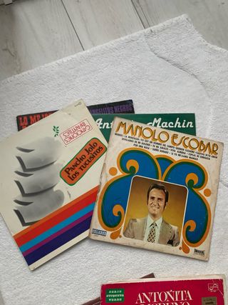 Lote Vinilos Flamenco Antonio Molina, Luis Lucena