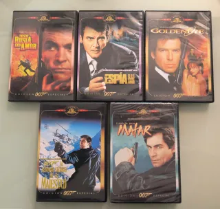 Colección 5 Películas DVD 007