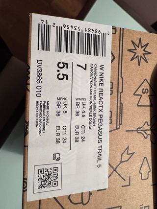 Nike Pegasus Trail 5 Mujer Talla 38