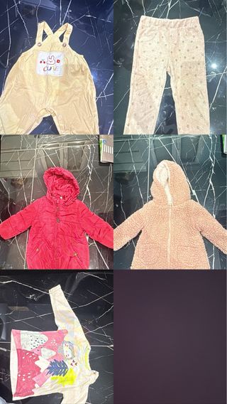 Lote Ropa Bebé Niña