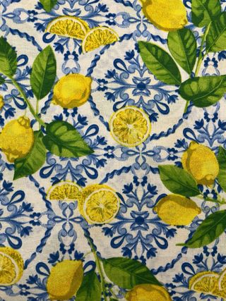 Scampolo di cotone con stampa 150x280