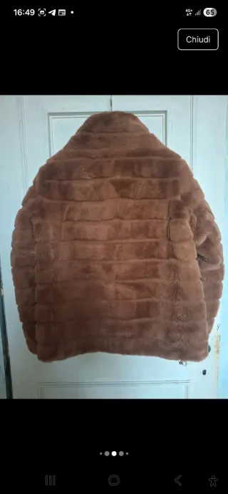 Giubbotto Conbipel cammello