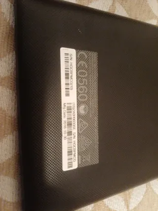 Tablet Lenovo Azul con Funda Roja